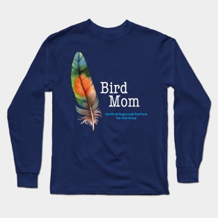 bird mom feather Long Sleeve T-Shirt